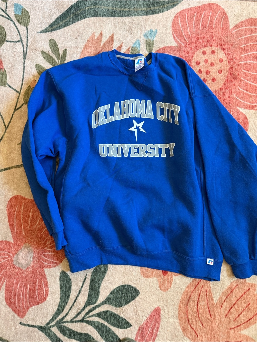 Russell athletic Oklahoma City University XXL pullover crewneck